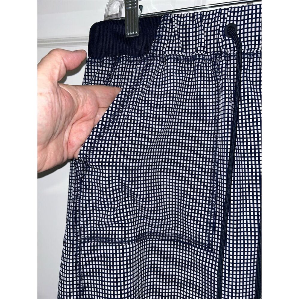 T by Talbots Women's M Mini Skirt Geometric Multicolor Elastic Waist Casual - Picture 4 of 8